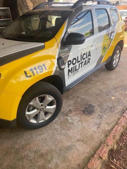 Homem com mandado por tráfico de drogas é preso no Bairro Dallas, em Palotina