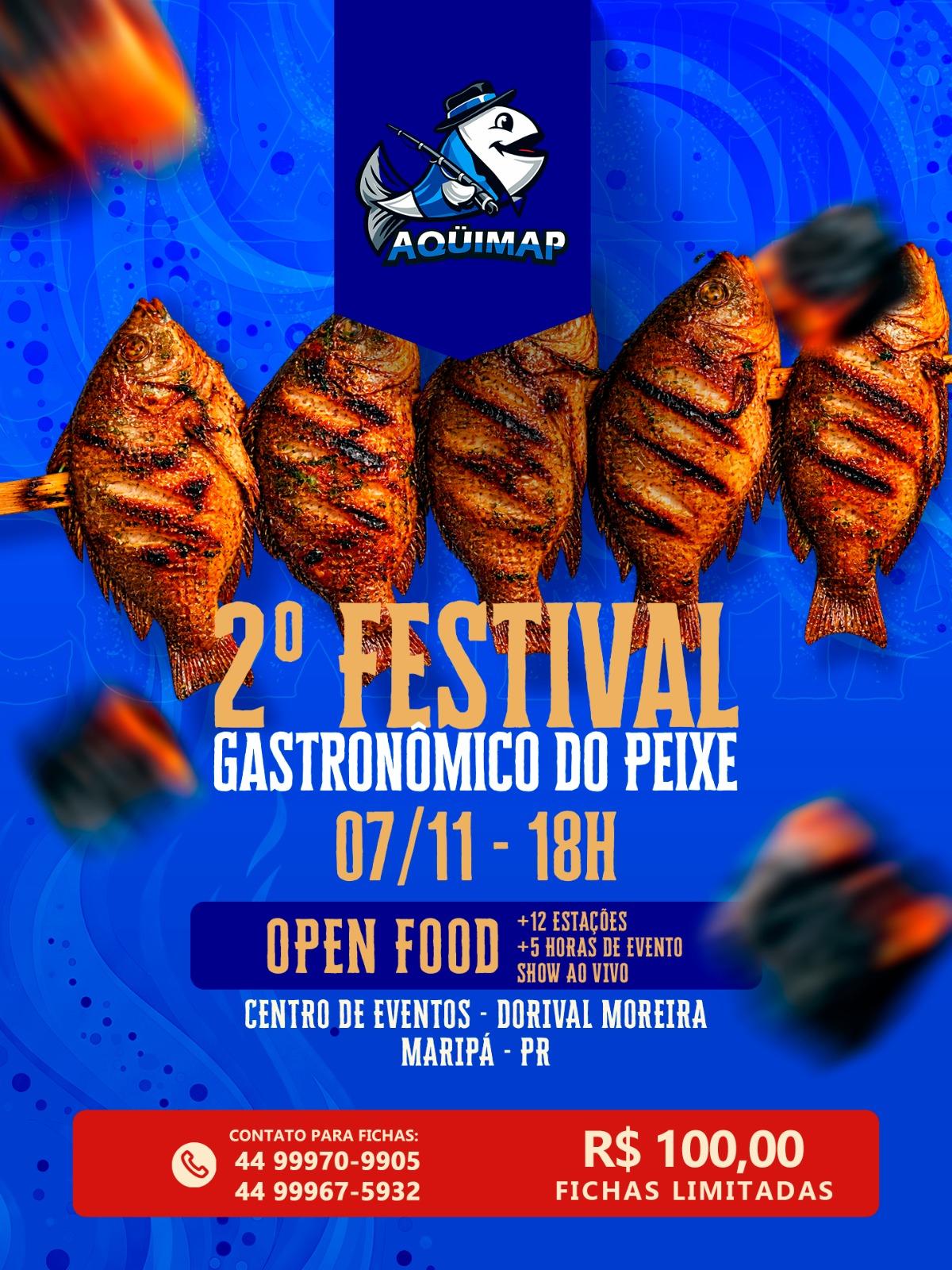 Maripá promove 2º Festival Gastronômico do Peixe em novembro