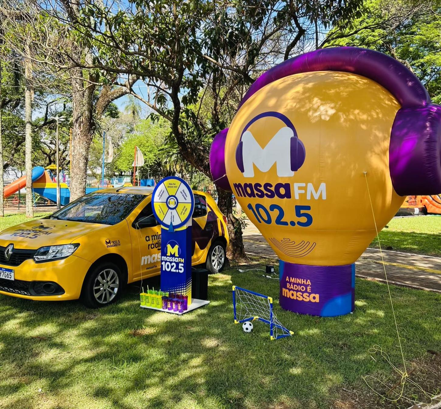 Massa FM de Terra Roxa participa de ação especial em Palotina