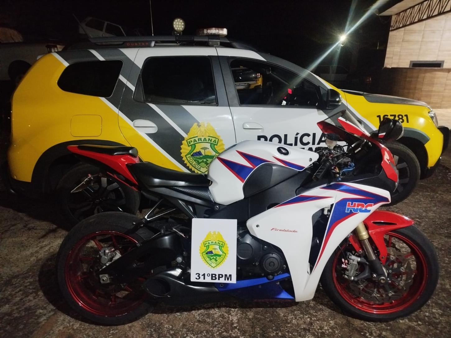 Motociclista é preso por embriaguez ao volante em Terra Roxa