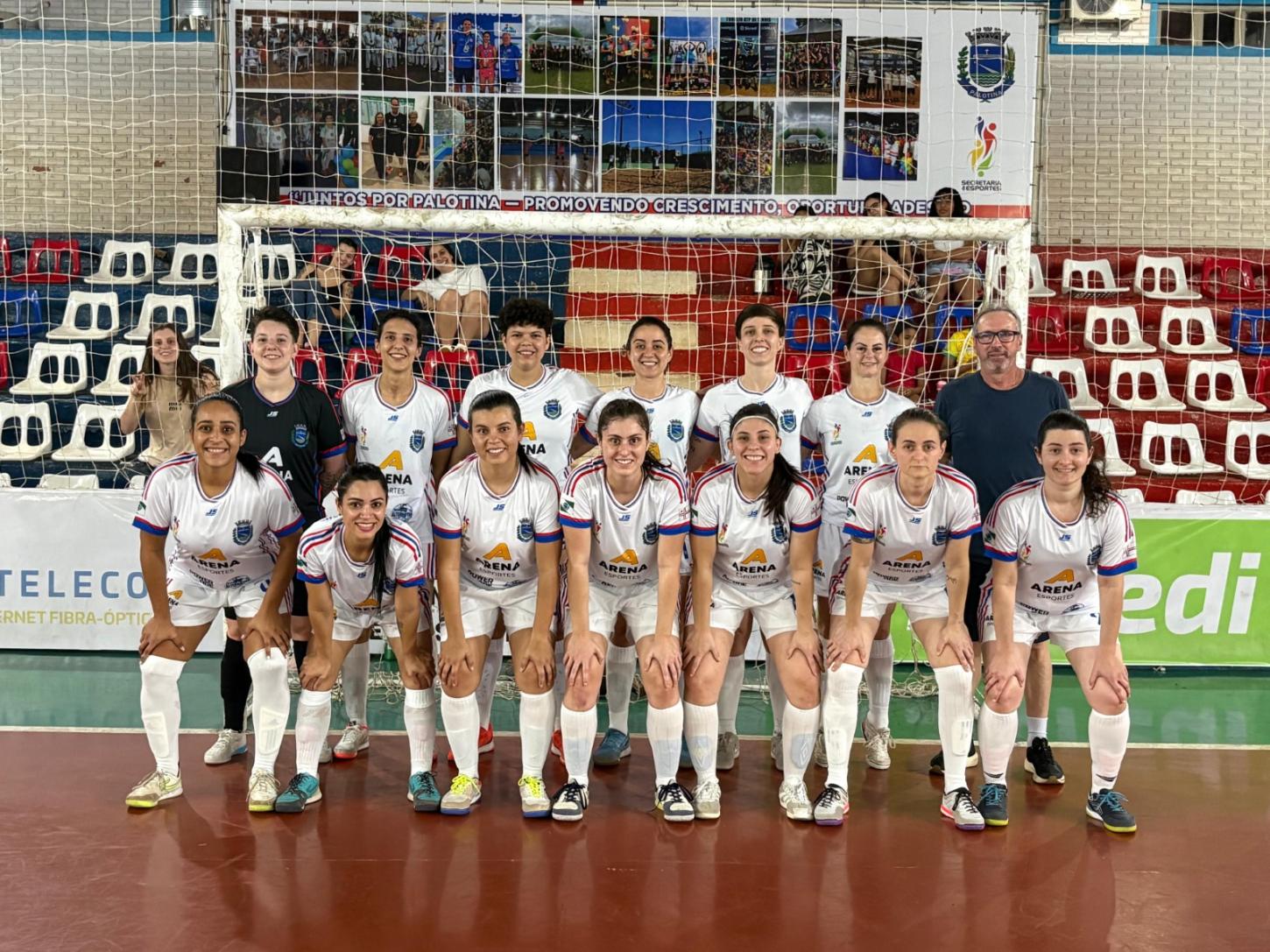 Palotina disputa semifinal da Copa Amop de Futsal Feminino e se prepara para decisão do terceiro lugar