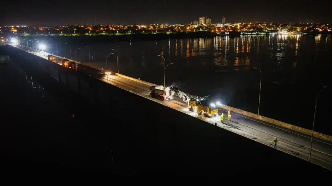 Revitalização da Ponte Ayrton Senna tem pausa temporária e previsão de retomada nesta quarta-feira