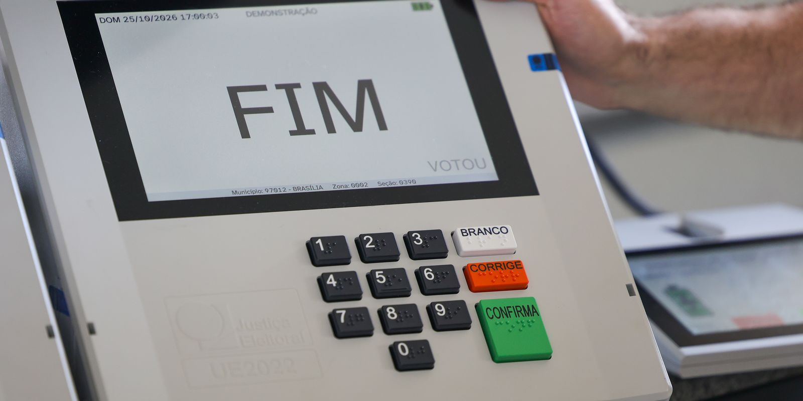Segundo turno registra menor taxa de abstenção nas eleições em 20 anos