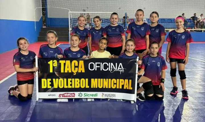 1ª Taça Oficina Concept de Voleibol Municipal 2026 tem sequência com grandes jogos em Palotina