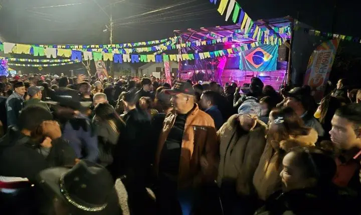 20ª Festa de São João do Bar do França reúne milhares de pessoas em Palotina