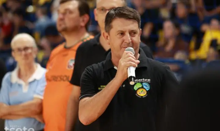 Abertura dos Jogos Abertos Municipais reúne mais de 300 atletas em Maripá e encanta público com show de Falcão