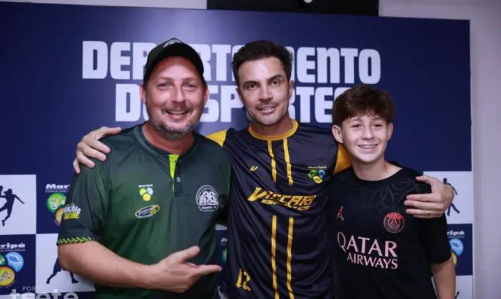 Abertura dos Jogos Abertos Municipais reúne mais de 300 atletas em Maripá e encanta público com show de Falcão