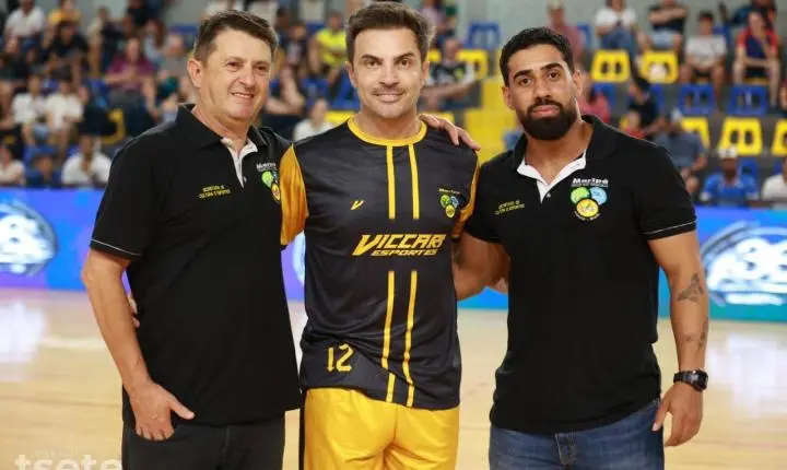 Abertura dos Jogos Abertos Municipais reúne mais de 300 atletas em Maripá e encanta público com show de Falcão