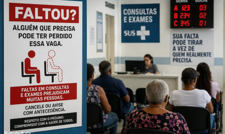 Absenteísmo: Faltas na saúde pública deixam vagas vazias, atrasam diagnósticos de quem realmente precisa e podem custar vidas