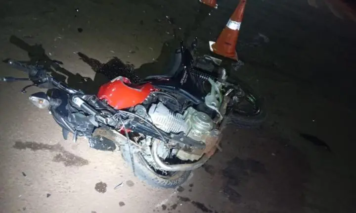 Acidente entre carro e motocicleta deixa homem morto em São Camilo, distrito de Palotina
