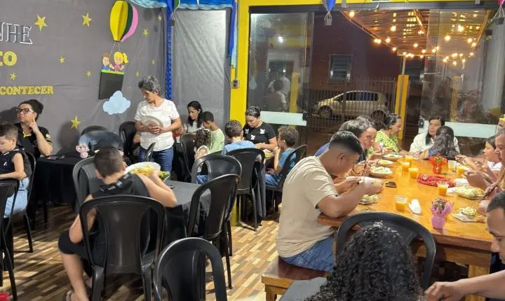 Alunos transformam sonho em realidade com jantar especial para as famílias em Alto Alegre