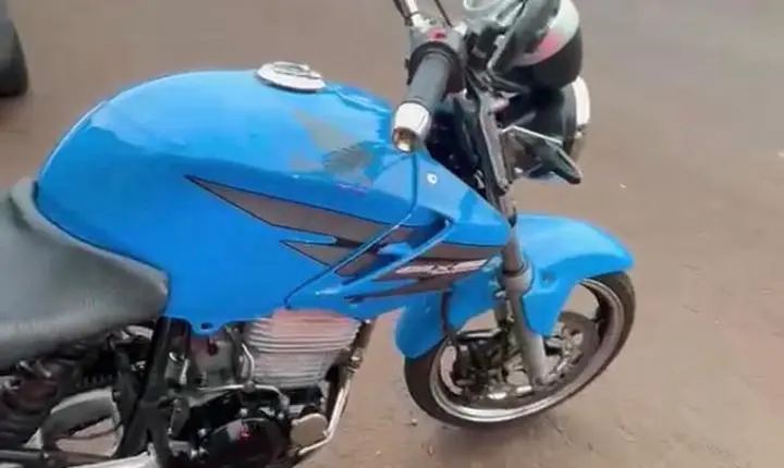 Após diversas denúncias, Polícia Militar apreende Honda Twister em Maripá