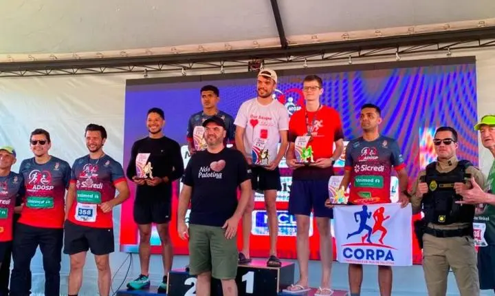 Atletas de Maripá são destaque na 10ª Corrida e Caminhada Noturna ADOSP, em Palotina