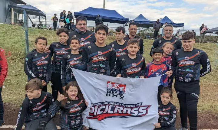 Bicicross de Palotina conquista títulos e pódios na 3ª etapa do Campeonato Paranaense