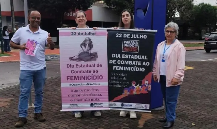 Blitz do Meio-Dia reforçou conscientização pelo fim da violência contra a mulher