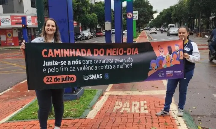 Blitz do Meio-Dia reforçou conscientização pelo fim da violência contra a mulher