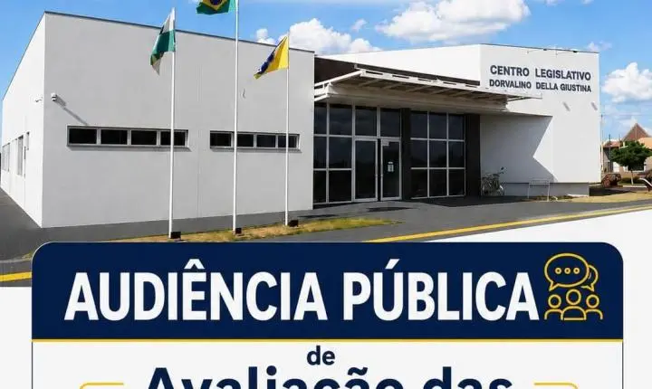 Câmara de Maripá realiza Audiência Pública para avaliação das metas fiscais do 1º quadrimestre de 2026