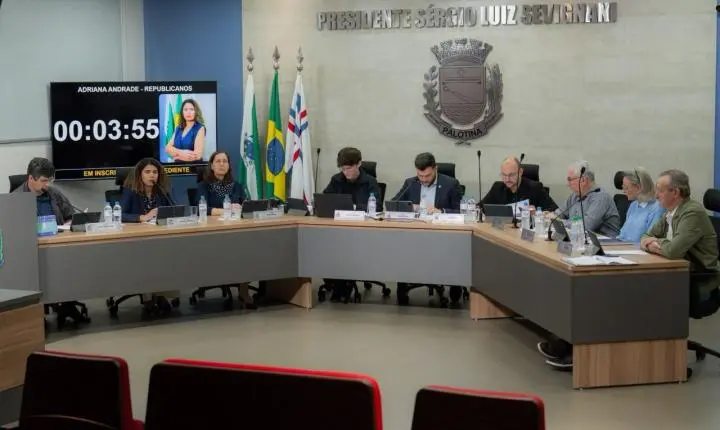 Câmara de Palotina aprova projetos nas áreas da saúde, infraestrutura e desenvolvimento urbano durante a 24ª Sessão Ordinária