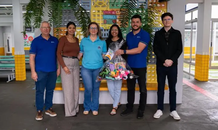 Câmara Municipal realiza entrega de brinquedos arrecadados em campanha aos CMEIs de Palotina