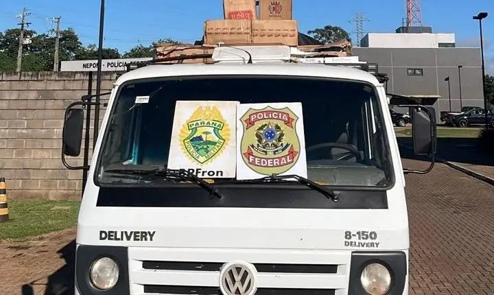 Caminhão carregado com cigarros é apreendido no interior de Mercedes