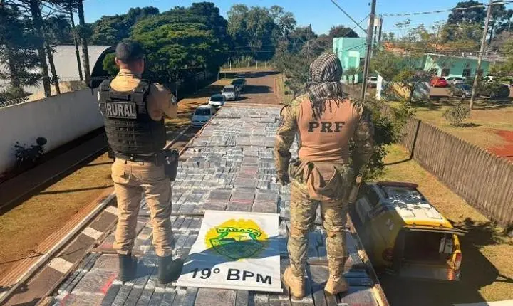 Caminhoneiro diz que saiu de Maripá com quase 3 toneladas de maconha