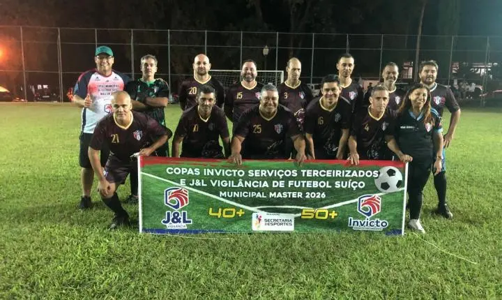 Campeonato Municipal Máster de Futebol Suíço 2026 tem abertura no Campo da Affitra