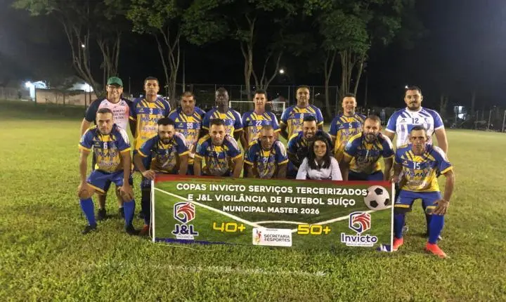 Campeonato Municipal Máster de Futebol Suíço 2026 tem abertura no Campo da Affitra