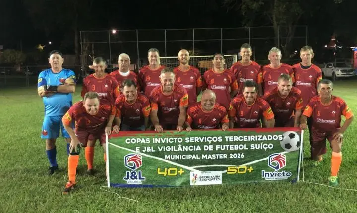 Campeonato Municipal Máster de Futebol Suíço 2026 tem abertura no Campo da Affitra