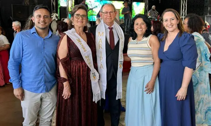 Casal de Maripá brilha na 5ª edição do Miss e Mister Terceira Idade da AMOP em Iguatu