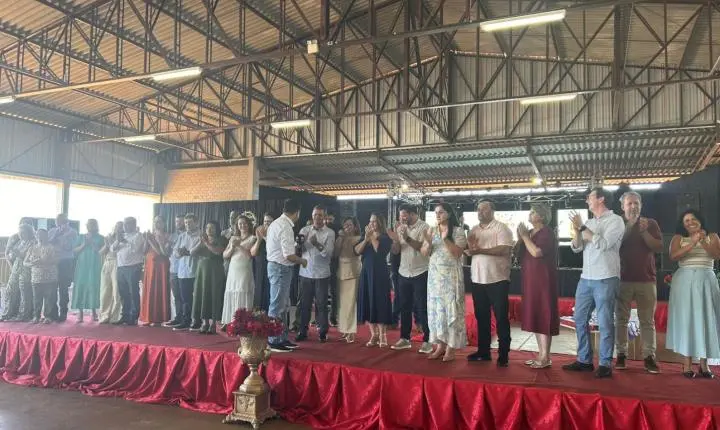 Casal de Maripá brilha na 5ª edição do Miss e Mister Terceira Idade da AMOP em Iguatu