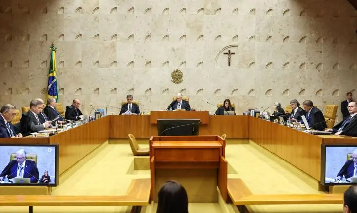 Supremo Tribunal Federal discute julgamento simultâneo de Moraes e Mendonça
