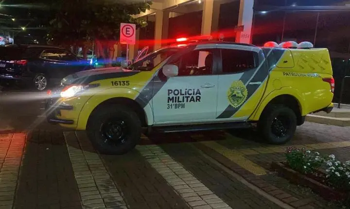 Em Palotina Homem invade residência, agride moradores e é detido após causar danos em imóvel