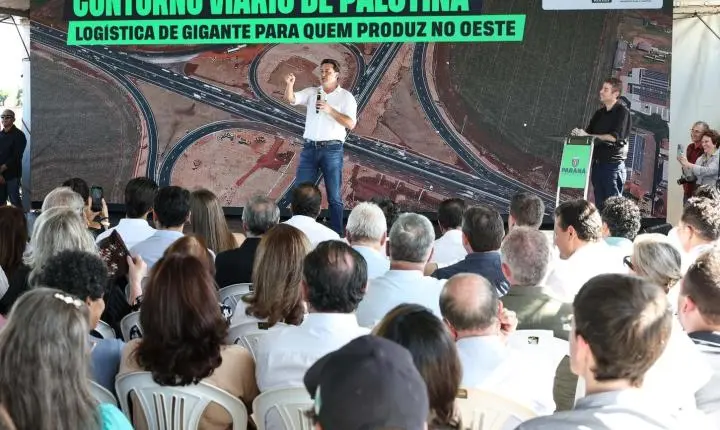 Em parceria com a C.Vale, Ratinho Junior inaugura contorno de R$ 169 milhões em Palotina