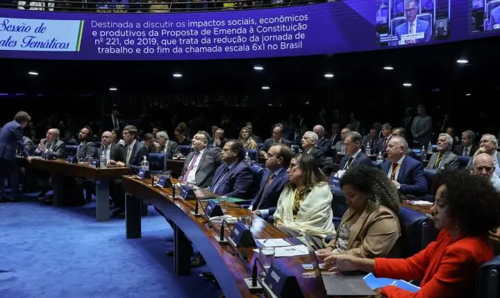 Debate sobre a PEC 6x1 no Senado polariza empresários, governo e sindicatos
