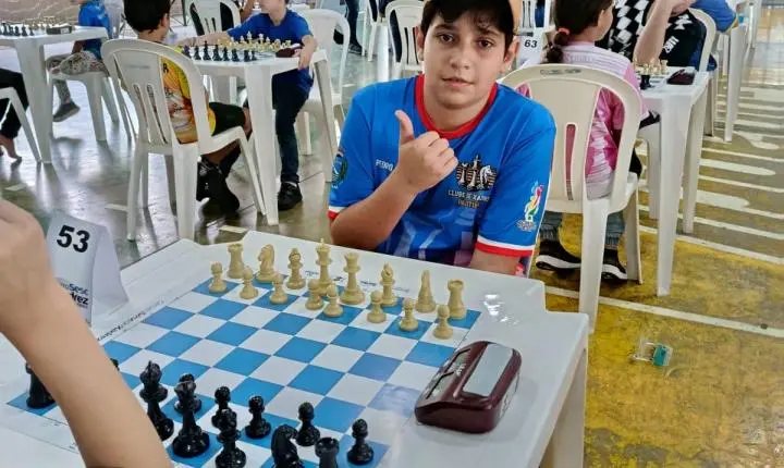 Enxadristas de Palotina conquistam três medalhas em etapa regional do Circuito Sesc