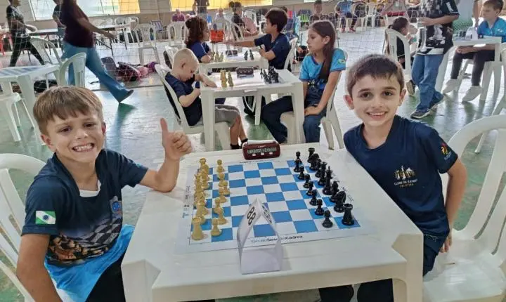 Enxadristas de Palotina conquistam três medalhas em etapa regional do Circuito Sesc