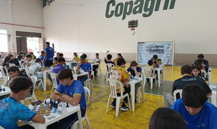Enxadristas de Palotina conquistam três medalhas em etapa regional do Circuito Sesc