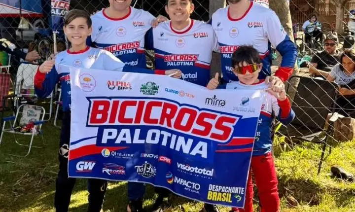 Equipe de Bicicross de Palotina se destaca na 2ª etapa do Campeonato Paranaense