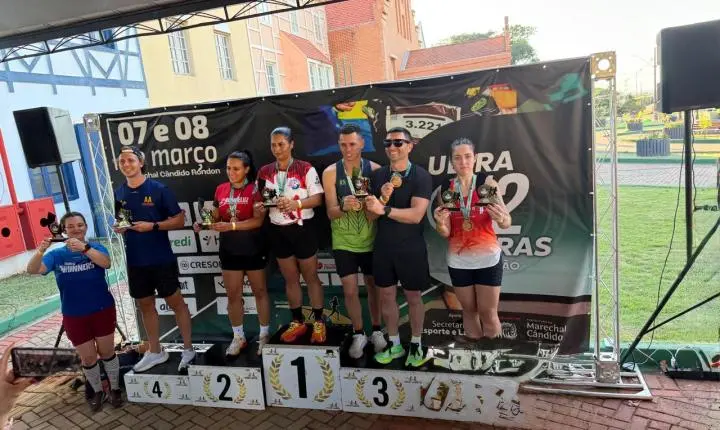 Equipe Terra Runners representa Terra Roxa e conquista 7º lugar na Ultra 12 Horas em Marechal Rondon