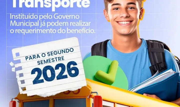 Estudantes têm até 7 de agosto para renovar ou solicitar Auxílio-Transporte em Maripá