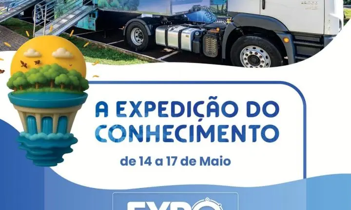 Expedição do Conhecimento será atração educativa na Expo Palotina 2026