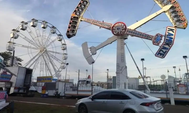 Expo Palotina 2026 começa nesta quinta com últimos preparativos e Baile da Melhor Idade