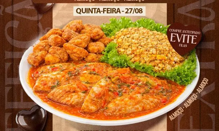 Festa das Orquídeas e do Peixe terá almoço à base de peixe na quinta-feira