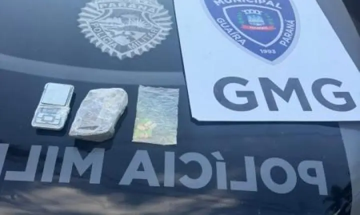 GM e BPFRON apreendem drogas durante ocorrência de lesão corporal em Guaíra