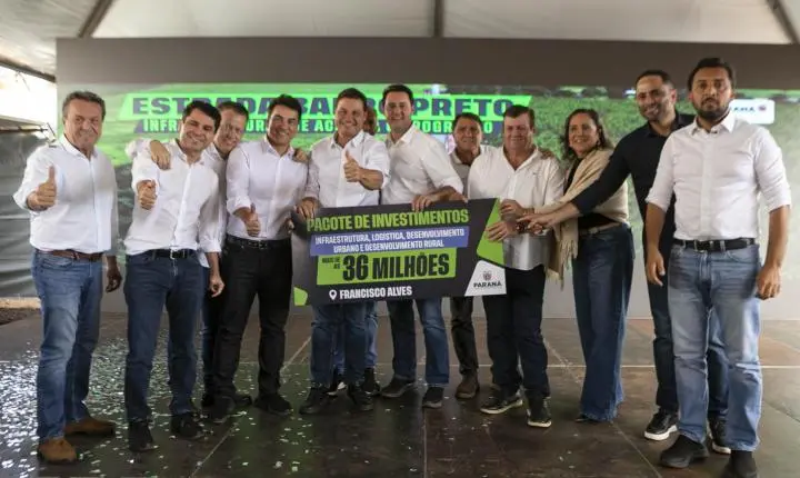 Governador libera R$ 26,4 milhões de novos investimentos para Francisco Alves