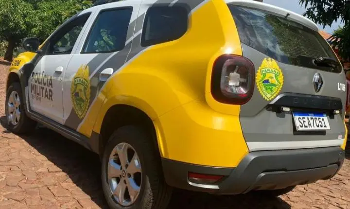 Homem é mantido de refém em milharal durante roubo à veículo entre Guaíra e Terra Roxa