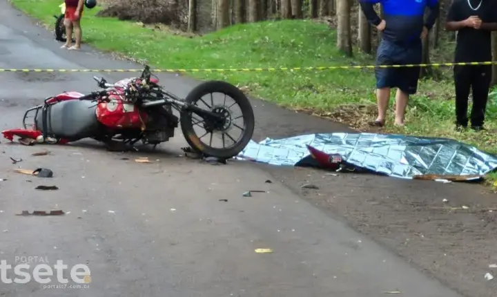 Identificado como Guilherme Oliveira dos Santos jovem que morreu na tarde de hoje (15) em Maripá