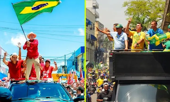 Candidatos à Presidência, Lula e Flávio Bolsonaro cumprem agendas de campanha
