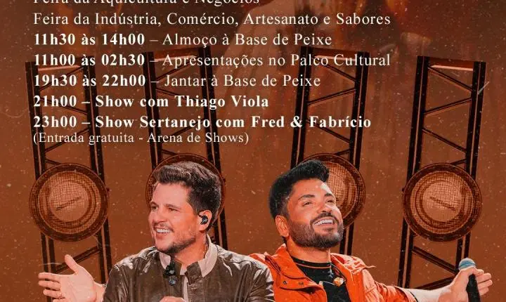 Maripá divulga programação oficial da 26ª Festa das Orquídeas e do Peixe