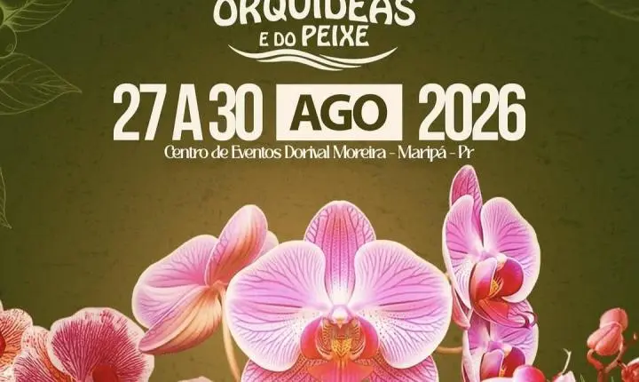 Maripá já vive a expectativa para a 26ª Festa das Orquídeas e do Peixe